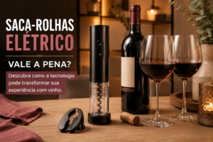 saca-rolhas elétrico moderno para vinho